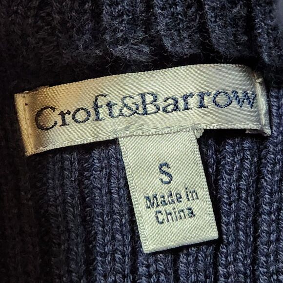 Croft & Barrow full zip sweater womens small - Picture 6 of 7